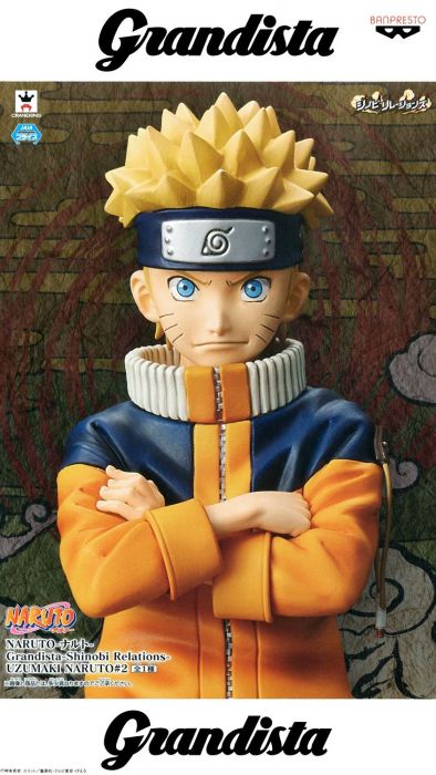 Figurine Banpresto Naruto - Grandista Shinobi Relations : Uzumaki